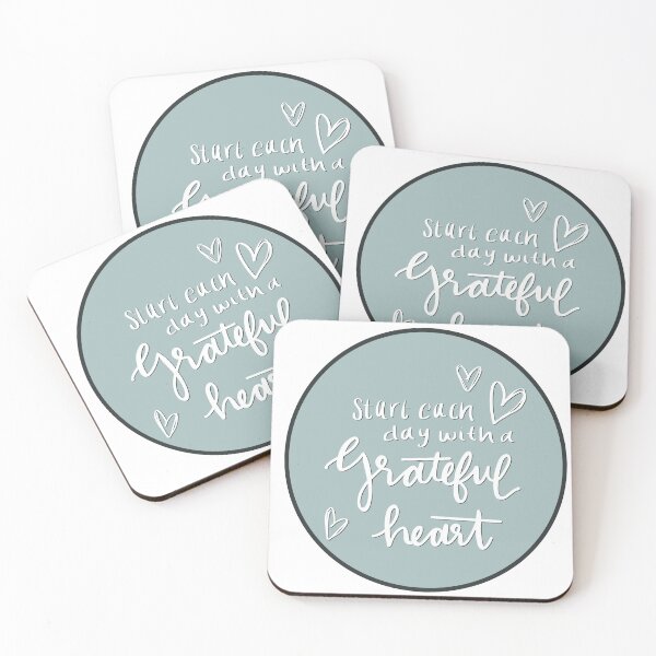 Item preview, Start Each Day With A Grateful Heart designed and sold by PenningtonPrint.