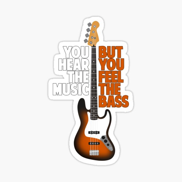 Size Matters Bass Sticker