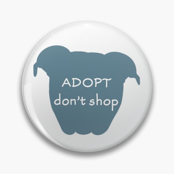 Aperçu de l'œuvre Adoptez Don't Shop Pit Bull créée et vendue par LetThereBeGood.