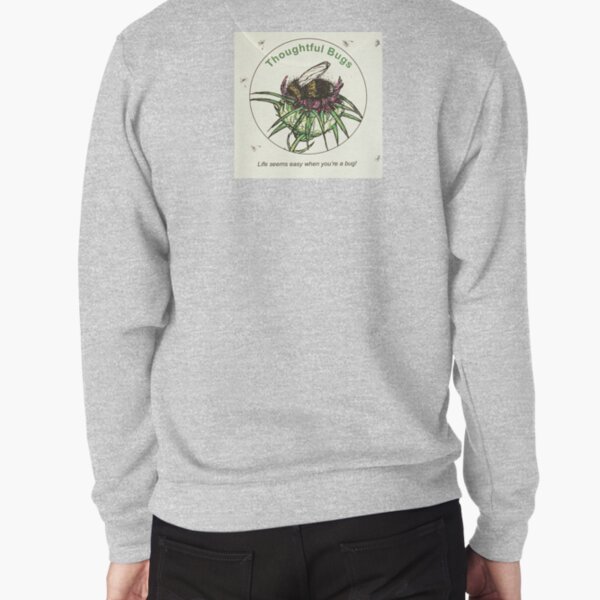Thoughtful Bugs Logo Pullover Sweatshirt