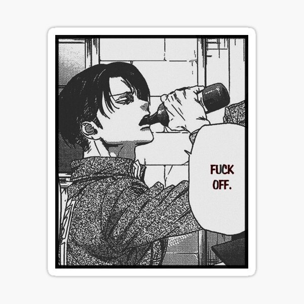 Captain Levi Stickers Redbubble