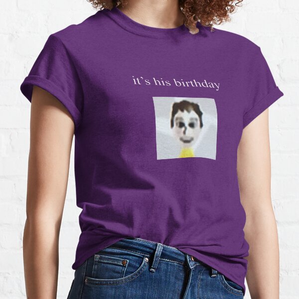 Its His Birthday Mii Sinjin Drowning Weston Koury Classic T-Shirt