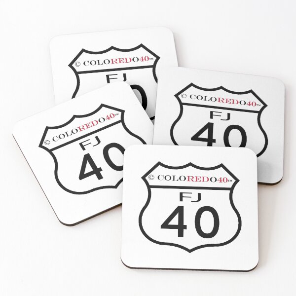 Item preview, Coloredo 40 Logo Toyota FJ40 Land Cruiser designed and sold by Coloredo.
