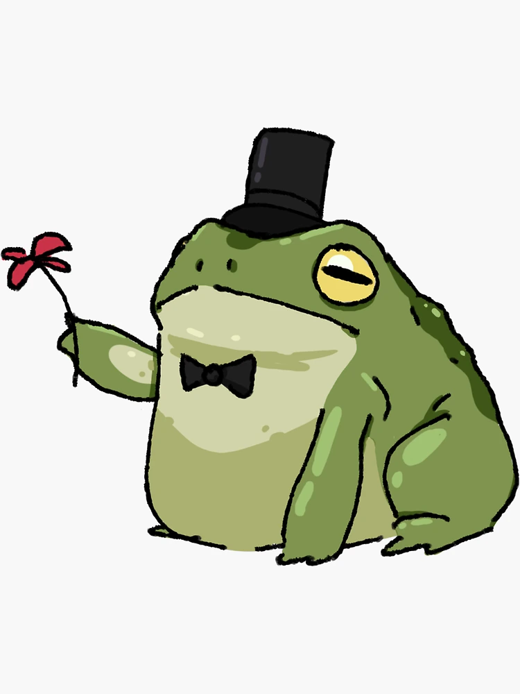 Frog with Top Hat