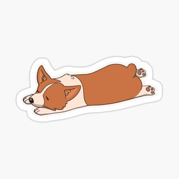 Item preview, Corgi Sploot designed and sold by KarnelianKallie.