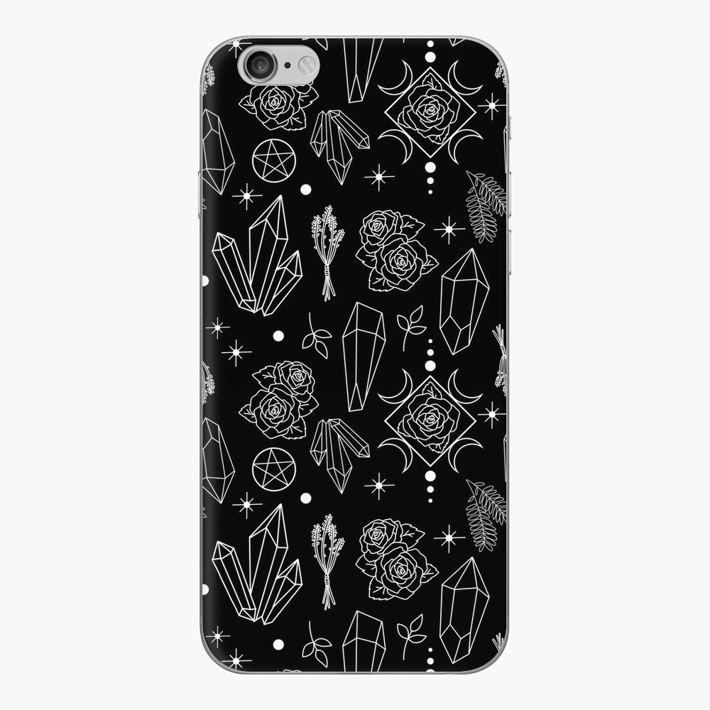 Black Crystal iPhone Skin
