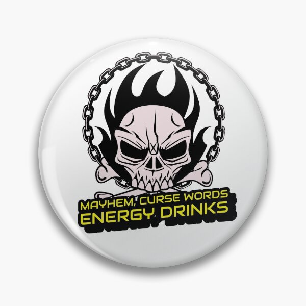 Artikelvorschau, Mayhem Curse Words Energy Drinks entworfen und verkauft von MikesPoD.