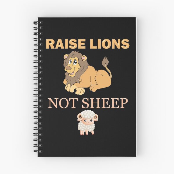 Item preview, Raise lions not sheep, raise lions, lions not sheep, not sheep, patriot party, lions, sheep, designed and sold by bimmer325.