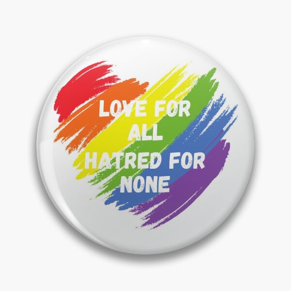 Item preview, Love for All, Hatred for None - LQBTQ Pride designed and sold by Paradox Gifts.