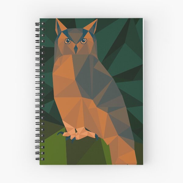 Item preview, Geometric Owl designed and sold by ClaresColoring.