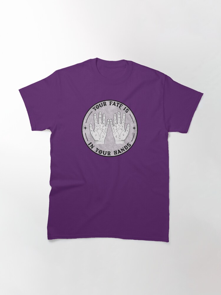 Thumbnail 3 of 7, Classic T-Shirt, Palmistry Fate designed and sold by dickierebellion.
