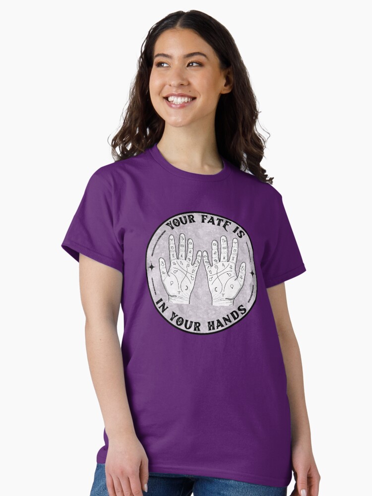 Thumbnail 1 of 7, Classic T-Shirt, Palmistry Fate designed and sold by dickierebellion.