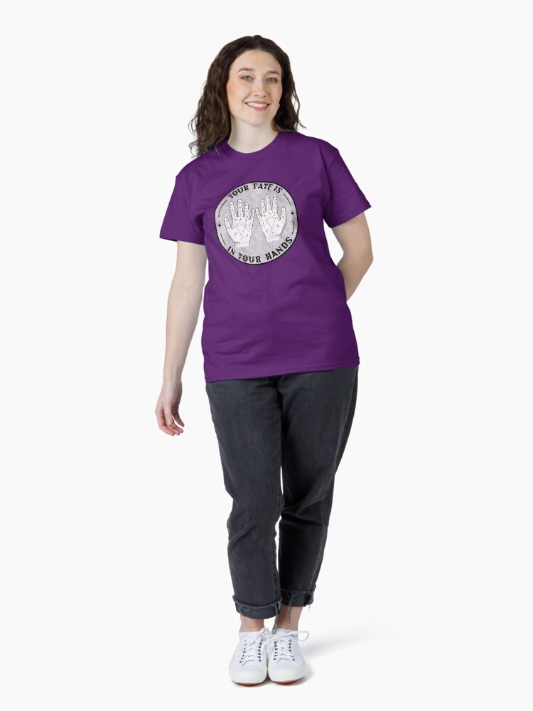 Thumbnail 4 of 7, Classic T-Shirt, Palmistry Fate designed and sold by dickierebellion.