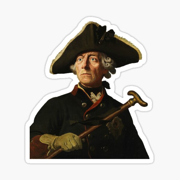 Frederick the Great Sticker