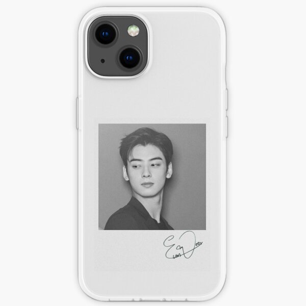 Cha Eun Woo avec Signature Coque souple iPhone