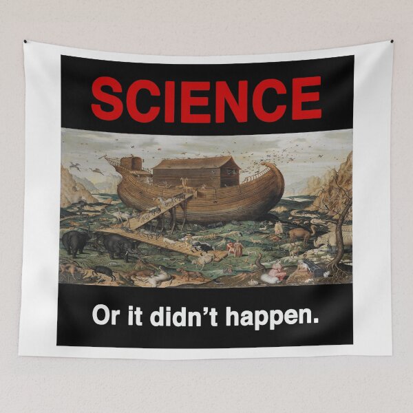 Item preview, Science, or It Didn't Happen: Noah. designed and sold by AtheistBecause.