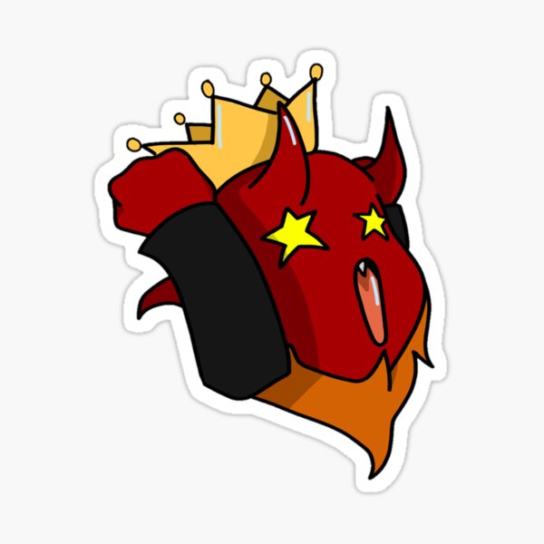 Hype Emote Stickers Redbubble - how to get the hype emote on roblox royal high
