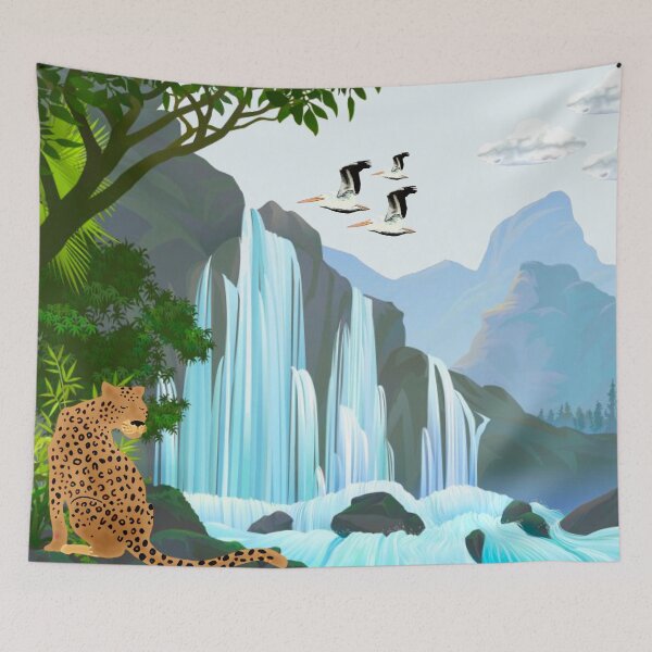Item preview, Tropical Jungle Landscape  designed and sold by MarcSabuncu.