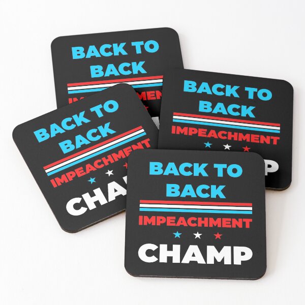 Item preview, Back to back impeachment champ  designed and sold by Rami Khalifah.