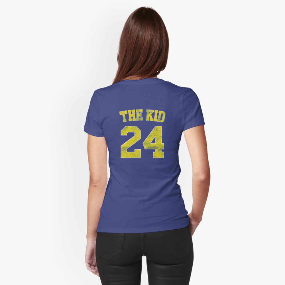 Ken Griffey Jr. - The Kid - Baseball Nickname Jersey - Distressed Socks  Womens Black Socks Christmas Gift Custom Women Men