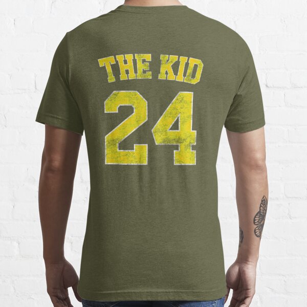 Ken Griffey Jr. - The Kid - Baseball Nickname Jersey - Modern Distressed  Sticker for Sale by Nick Starn