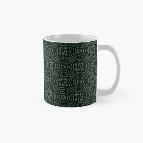 Item preview,   Geometric Pattern  Circles Black Green designed and sold by Antava.