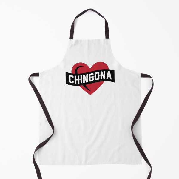 Item preview, Chingona Heart designed and sold by TheCraftyDrunkCo.