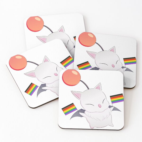 Item preview, Gay Pride Moogle [FFXIV] designed and sold by corbeaudelys.