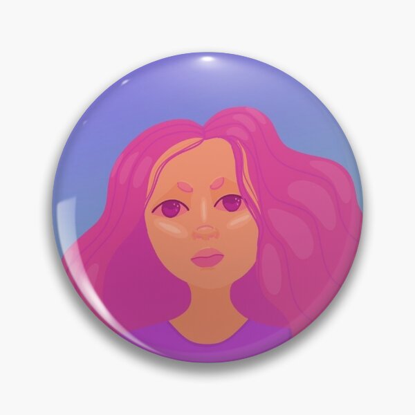 Item preview, Pink Cartoon Girl designed and sold by arcanedraws.
