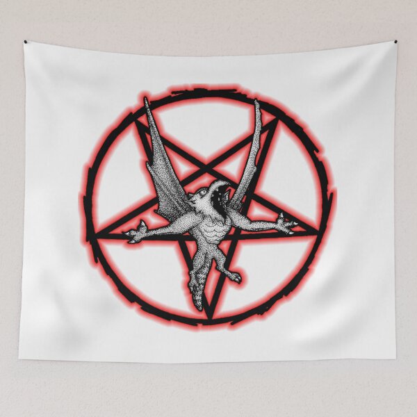 Item preview, Hail Pazuzu pentagram design designed and sold by abbiecleopatra.