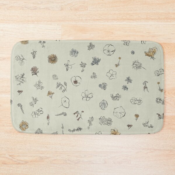 Item preview, SoCal Native Flowers Ivory designed and sold by Miwhi’s Shop.