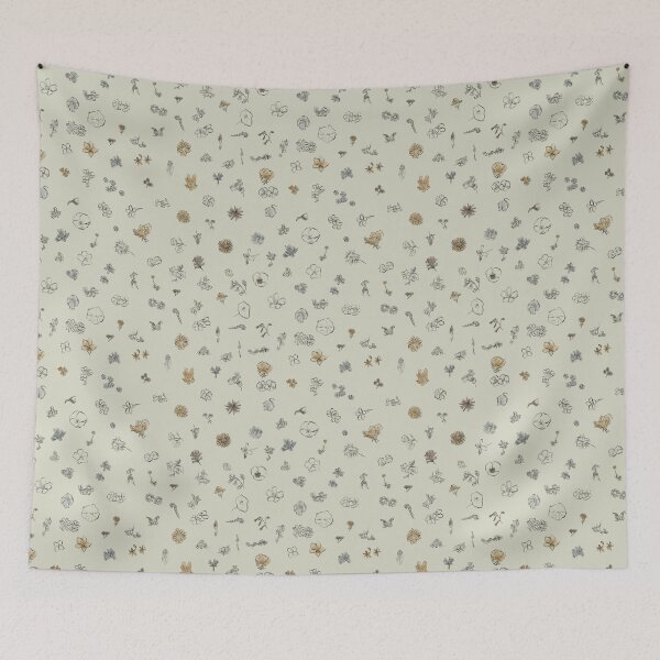 Item preview, SoCal Native Flowers Ivory designed and sold by Miwhi’s Shop.