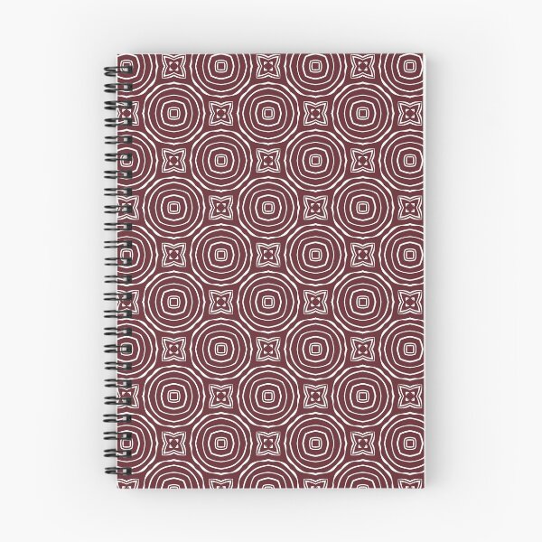 Item preview,   Geometric Pattern Circles Burgundy designed and sold by Antava.