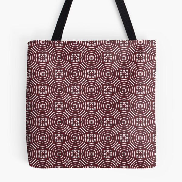 Item preview,   Geometric Pattern Circles Burgundy designed and sold by Antava.