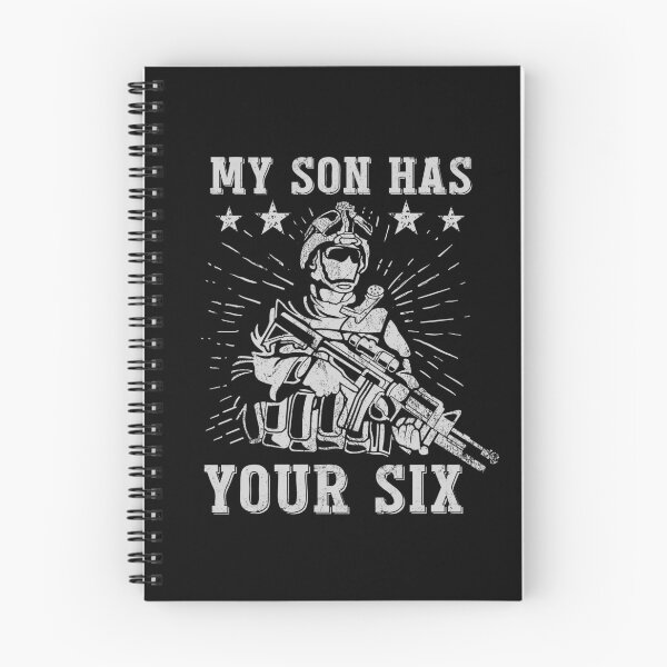 Item preview, My Son Has Your Six designed and sold by Uppercase Tees.
