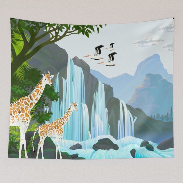 Item preview, Tropical Jungle Landscape  designed and sold by MarcSabuncu.