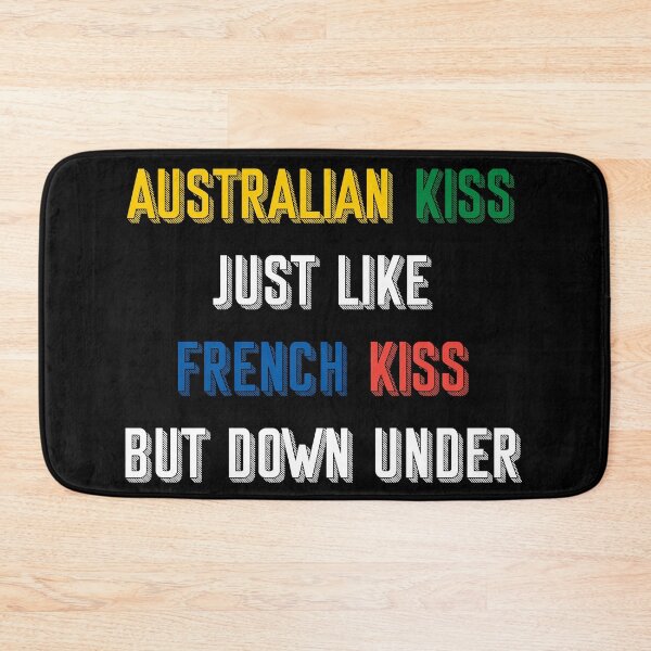 Item preview, Australian Kiss designed and sold by Existential Comics.