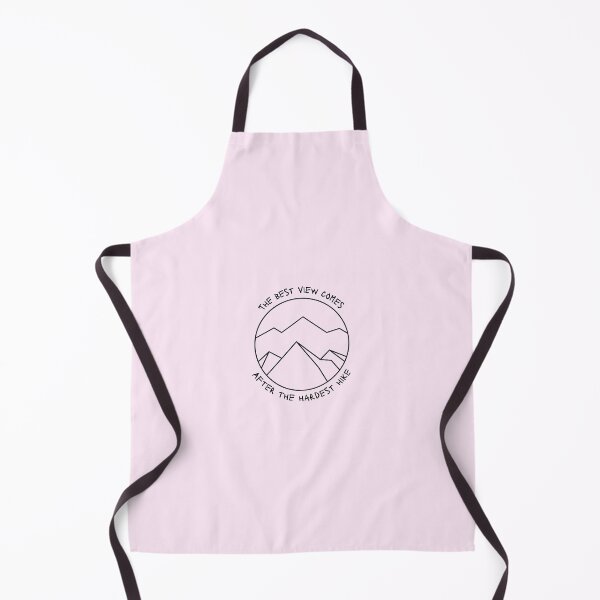 Artikelvorschau, Die beste Aussicht kommt nach der härtesten Wanderung rosa Design. entworfen und verkauft von genzstickersinc.
