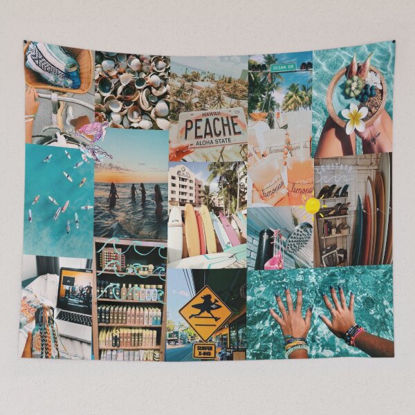 Item preview, summer blue collage designed and sold by juliajohnsonx.