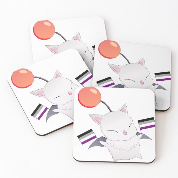 Item preview, Asexual Pride Moogle [FFXIV] designed and sold by corbeaudelys.