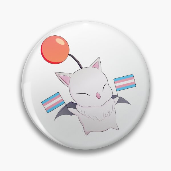 Item preview, Trans Pride Moogle [FFXIV] designed and sold by corbeaudelys.