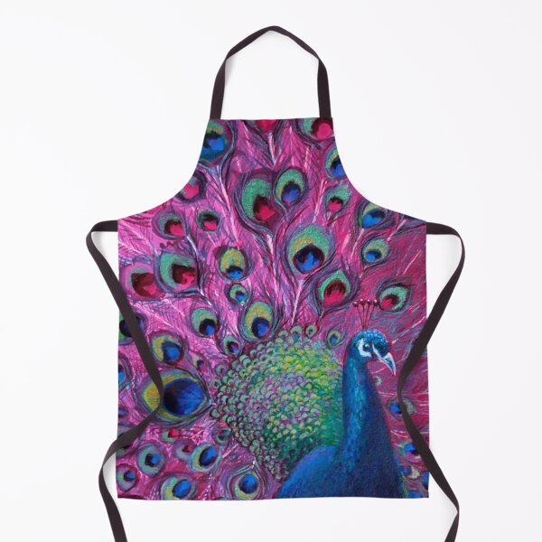 Item preview, Multi Coloured Peacock designed and sold by Nicola Morgan.