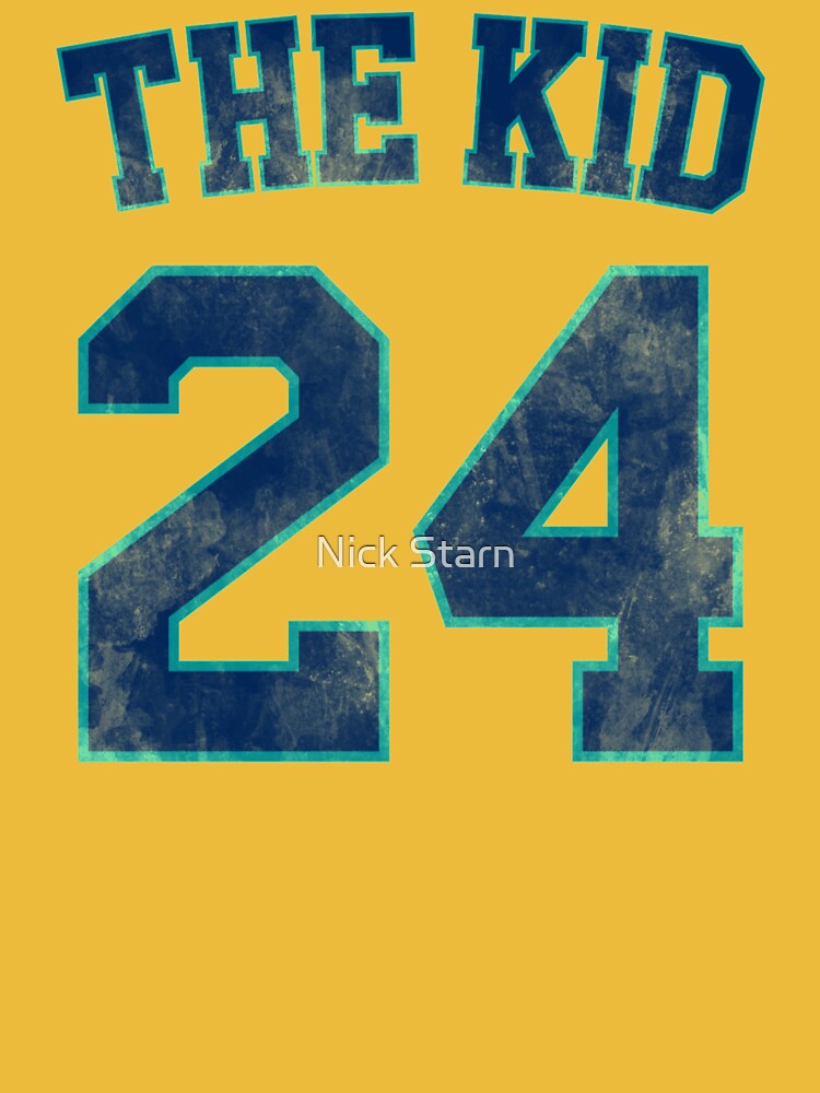 Ken Griffey Jr. - The Kid - Baseball Nickname Jersey - Distressed iPad  Case & Skin for Sale by Nick Starn