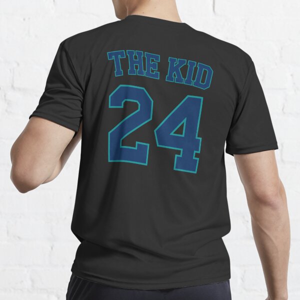 Ken Griffey Jr. - The Kid - Baseball Nickname Jersey - Modern Distressed  Active T-Shirt for Sale by Nick Starn