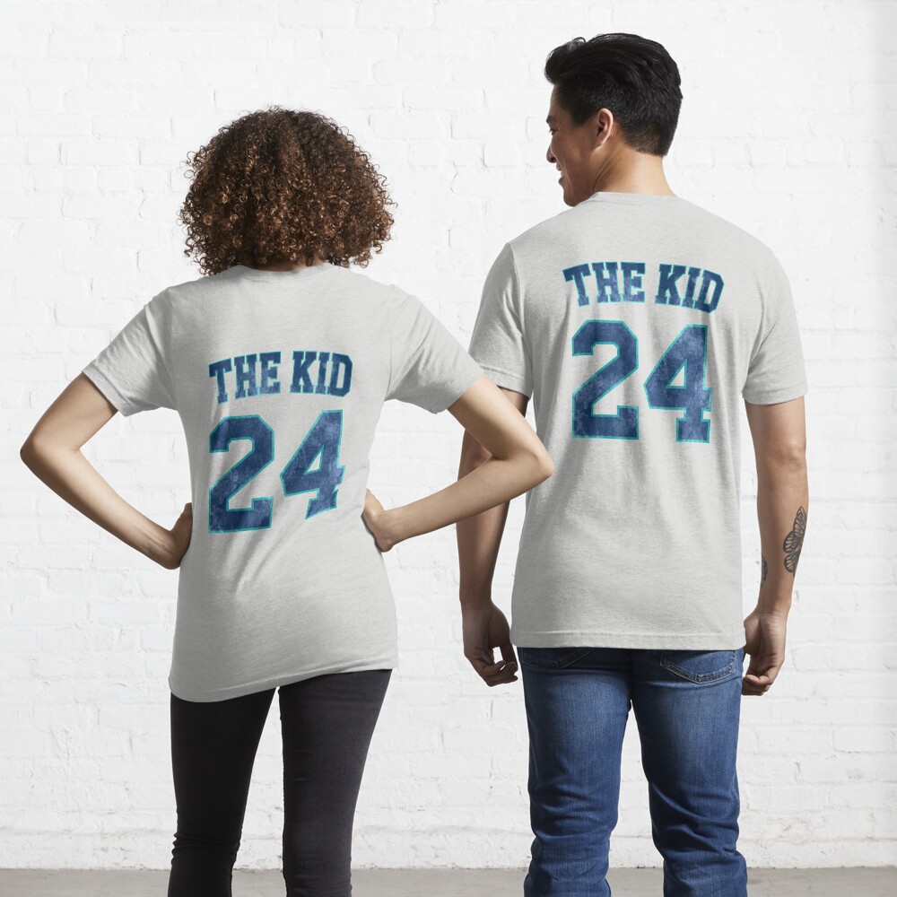 Ken Griffey Jr. - The Kid - Baseball Nickname Jersey - Distressed