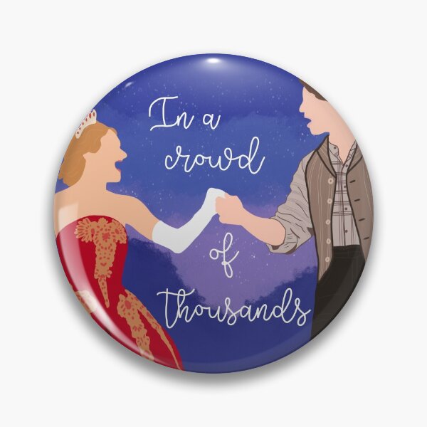 Item preview, In a Crowd of Thousands -  Anastasia quote designed and sold by Emma Vett.