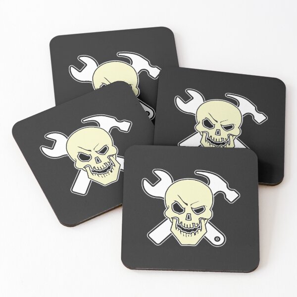 Item preview, Skull , Mechanic, wrench and hammer , Horror designed and sold by MarketVisionAV.