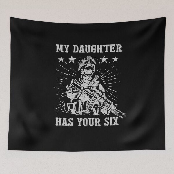 Artikelvorschau, Meine Tochter hat Ihre sechs Armee Mutter Armee Vater entworfen und verkauft von Uppercase Tees.