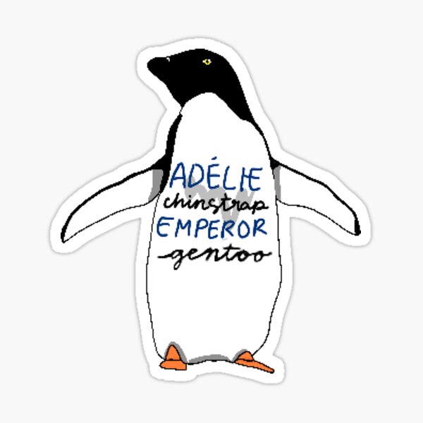 Item preview, Atypical penguin designed and sold by jes-ols26.