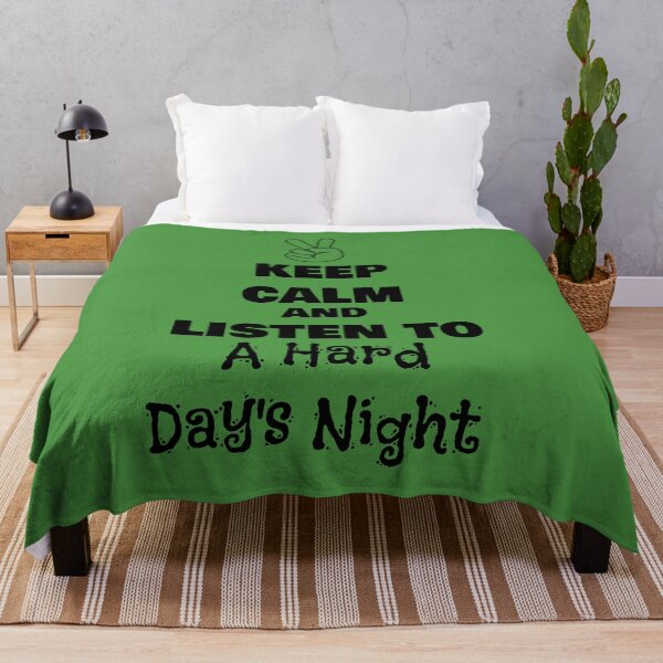 Item preview, Keep Calm and Listen to A Hard Day’s Night designed and sold by QuotesDogma.